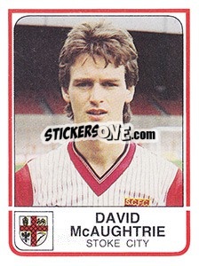 Sticker David McAughtrie - UK Football 1983-1984 n. 270 - Panini