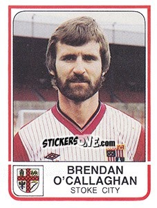 Cromo Brendan O'Callaghan - UK Football 1983-1984 n. 271 - Panini