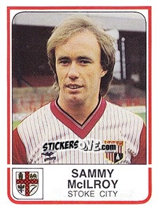 Sticker Sammy Mcllroy - UK Football 1983-1984 - Panini