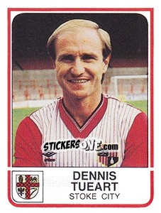 Figurina Dennis Tueart - UK Football 1983-1984 - Panini