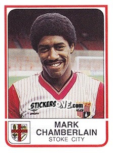 Cromo Mark Chamberlain - UK Football 1983-1984 - Panini