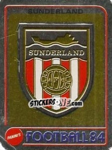 Sticker Badge - UK Football 1983-1984 - Panini