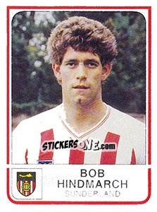 Cromo Bob Hindmarch - UK Football 1983-1984 n. 285 - Panini