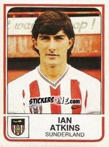 Cromo Ian Atkins - UK Football 1983-1984 - Panini