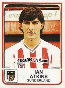 Sticker Ian Atkins - UK Football 1983-1984 n. 289 - Panini