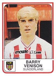 Figurina Barry Venison - UK Football 1983-1984 - Panini