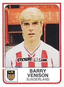 Sticker Barry Venison - UK Football 1983-1984 n. 290 - Panini