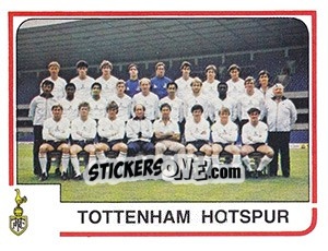 Sticker Team - UK Football 1983-1984 n. 297 - Panini