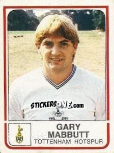 Cromo Gary Mabbutt - UK Football 1983-1984 - Panini