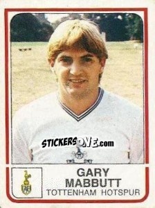 Sticker Gary Mabbutt - UK Football 1983-1984 n. 306 - Panini