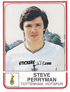 Cromo Steve Perryman - UK Football 1983-1984 - Panini