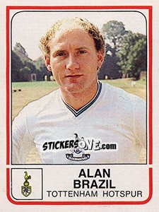 Figurina Alan Brazil - UK Football 1983-1984 - Panini