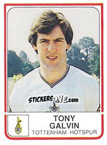 Figurina Tony Galvin - UK Football 1983-1984 - Panini