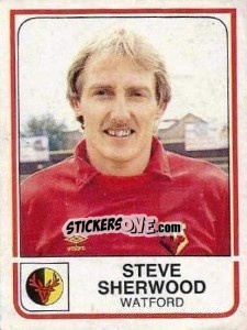 Figurina Steve Sherwood - UK Football 1983-1984 n. 314 - Panini
