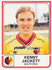 Figurina Kenny Jackett - UK Football 1983-1984 - Panini