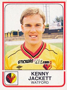 Figurina Kenny Jackett - UK Football 1983-1984 n. 317 - Panini