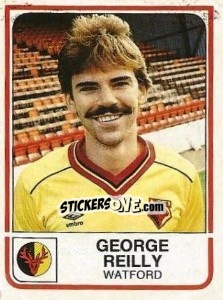 Sticker George Reilly - UK Football 1983-1984 n. 325 - Panini