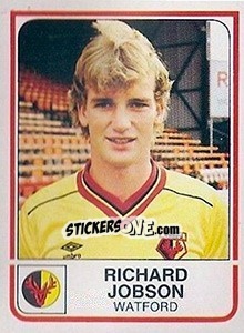 Sticker Richard Jobson - UK Football 1983-1984 n. 327 - Panini