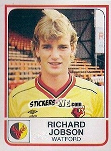 Figurina Richard Jobson - UK Football 1983-1984 - Panini