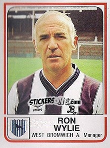 Cromo Ron Wylie - UK Football 1983-1984 - Panini