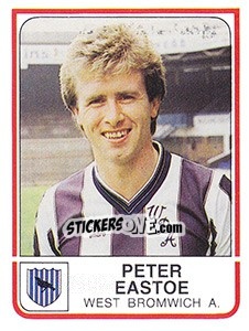 Sticker Peter Eastoe - UK Football 1983-1984 n. 341 - Panini