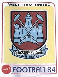 Sticker Badge - UK Football 1983-1984 n. 344 - Panini