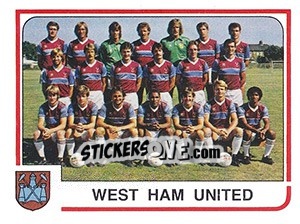 Sticker Team - UK Football 1983-1984 n. 345 - Panini