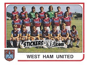 Figurina Team - UK Football 1983-1984 - Panini