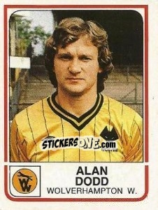 Figurina Alan Dodd - UK Football 1983-1984 - Panini