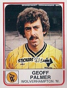 Sticker Geoff Palmer - UK Football 1983-1984 - Panini