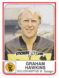 Sticker Graham Hawkins - UK Football 1983-1984 - Panini