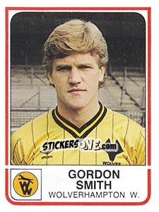 Sticker Gordon Smith - UK Football 1983-1984 - Panini