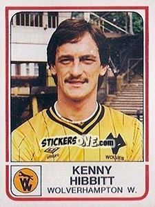 Sticker Kenny Hibbitt - UK Football 1983-1984 n. 370 - Panini