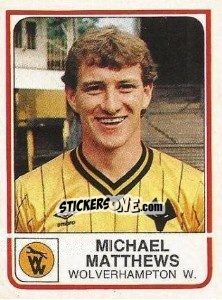 Cromo Michael Matthews - UK Football 1983-1984 n. 372 - Panini