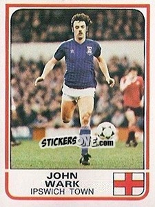 Figurina John Wark (Ipswich Town) - UK Football 1983-1984 - Panini
