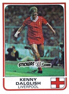 Cromo Kenny Dalglsih (Livberpool) - UK Football 1983-1984 - Panini
