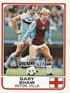 Sticker Gary Shaw (Aston Villa) - UK Football 1983-1984 - Panini