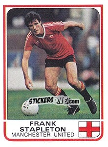 Sticker Frank Stapleton (Manchester United) - UK Football 1983-1984 n. 384 - Panini