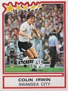 Sticker Colin Irwin (Swansea City) - UK Football 1983-1984 n. 386 - Panini