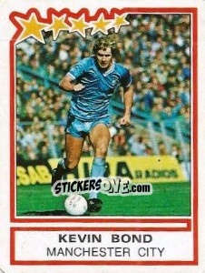 Sticker Kevin Bond (Manchester City) - UK Football 1983-1984 n. 387 - Panini