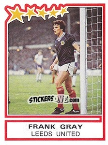 Figurina Frank Gray (Leeds United) - UK Football 1983-1984 - Panini