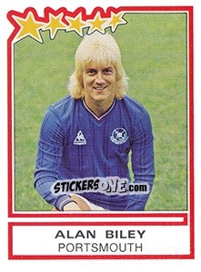 Cromo Alan Biley (Portsmouth) - UK Football 1983-1984 - Panini