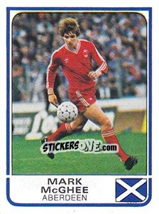 Sticker Mark McGhee (Aberdeen) - UK Football 1983-1984 n. 431 - Panini