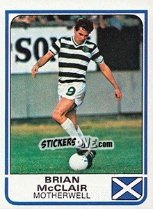 Sticker Brian McClair (Glasgow Celtic) - UK Football 1983-1984 n. 433 - Panini