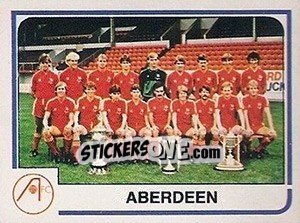 Sticker Team - UK Football 1983-1984 - Panini