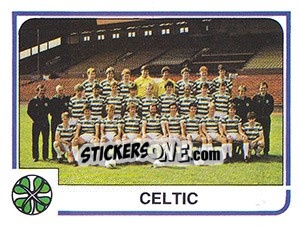 Sticker Team - UK Football 1983-1984 - Panini