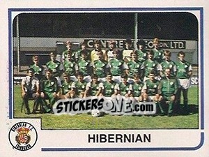 Sticker Team - UK Football 1983-1984 - Panini