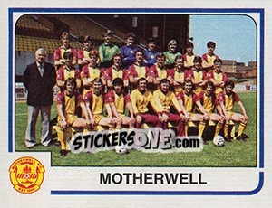 Sticker Team - UK Football 1983-1984 - Panini