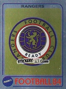 Sticker Badge - UK Football 1983-1984 n. 500 - Panini