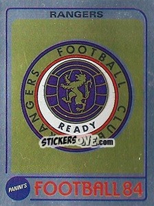 Cromo Badge - UK Football 1983-1984 - Panini